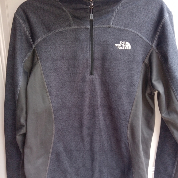 4/$15 The North Face Navy Blue Performance Pullover 1/4 Zip Men's Small - Picture 3 of 10
